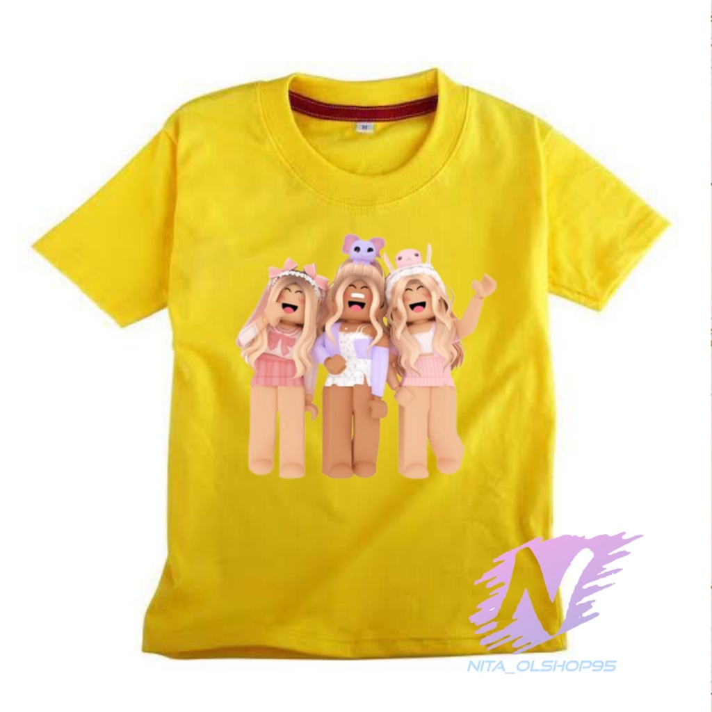 baju anak kaos anak roblox lucu