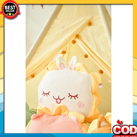 Selimut Slimut Dewasa Bonita Murah Halus Premier Asli Tebal Jumbo JZ96 Bantal Selimut ( Balmut ) Sun
