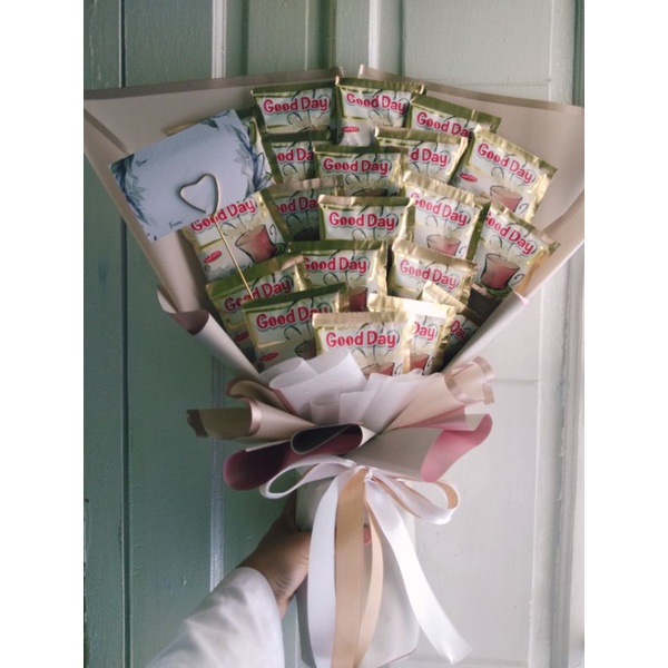 

BOUQUET KOPI GOOD DAY/HADIAH SIDANG/ULANG TAHUN/ANNIV