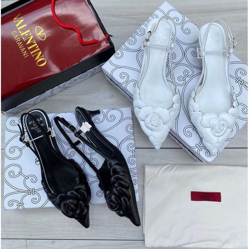 SALE Mirror Valentino Garavani Flower Heels Shoes 2021-1