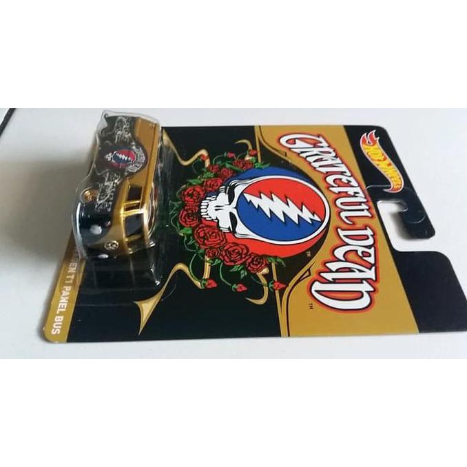 MAINAN Gun Hotwheels Grateful Dead Volkswagen T1 Panel Bus Base Besi Ban MURAH