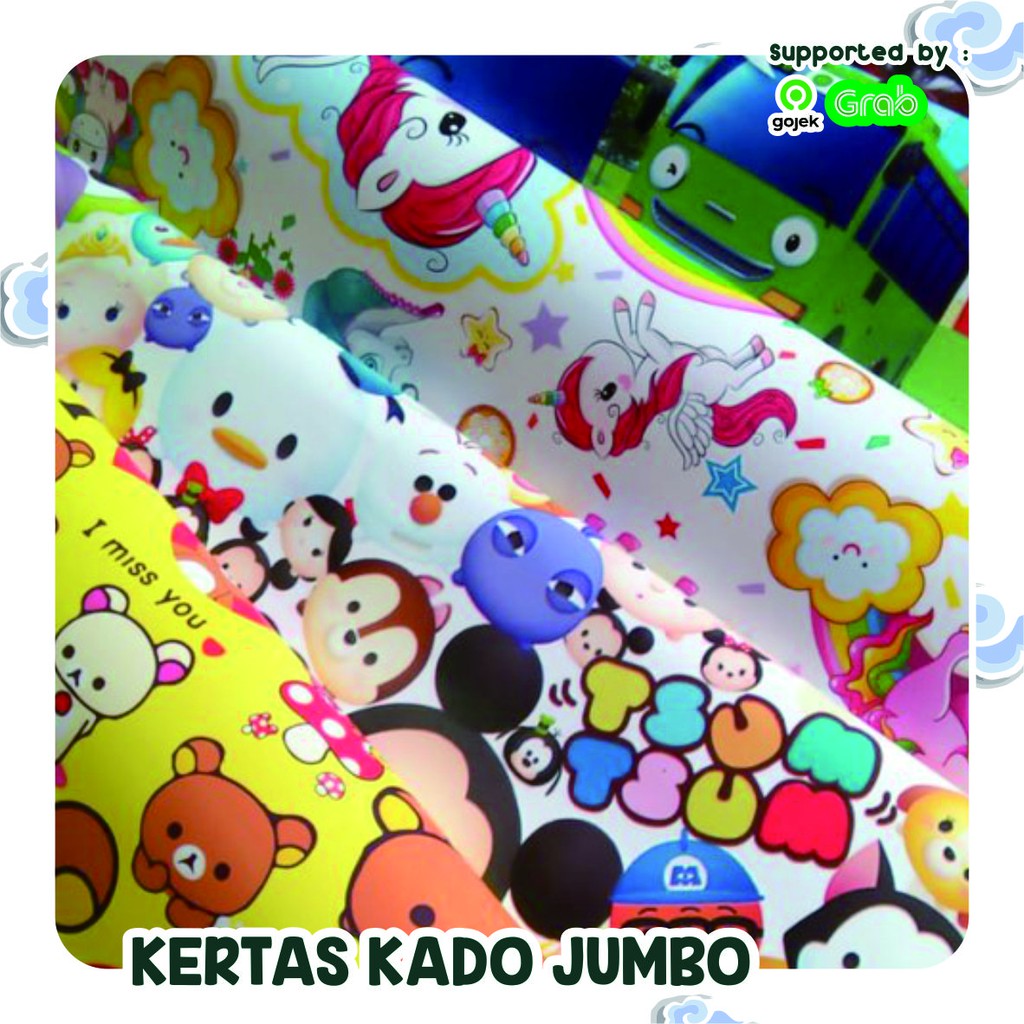 

Kertas Kado untuk Gift atau Hadiah Ukuran Standard
