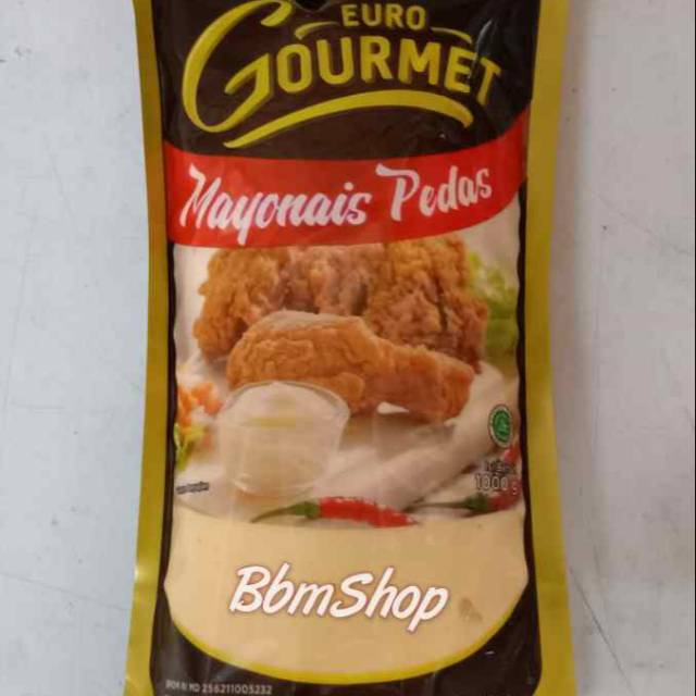 Mayonaise Pedas Euro Gourmet 1kg