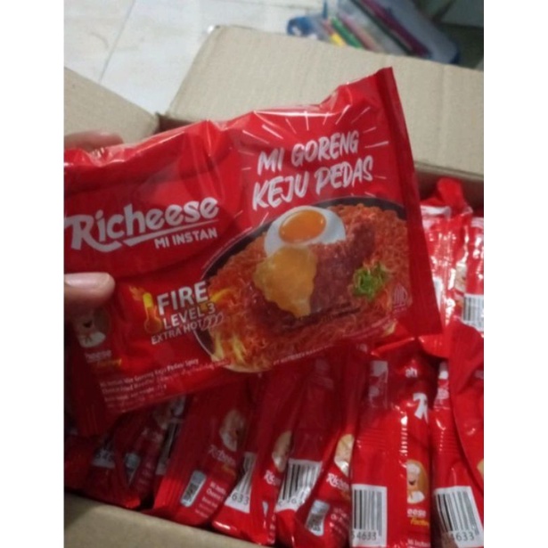 

MIE VIRAL RICHEESE Goreng LEVEL 3 PALING MURAH LANGSUNG DIKIRIM