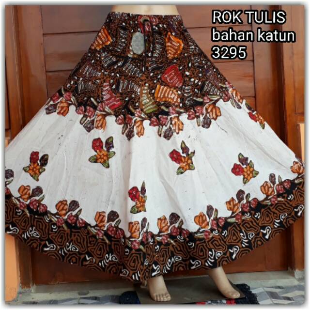 ROK TULIS BATIK SOLOAN KATUN GOOD QUALITY SOGAN ETHNIC VINTAGE