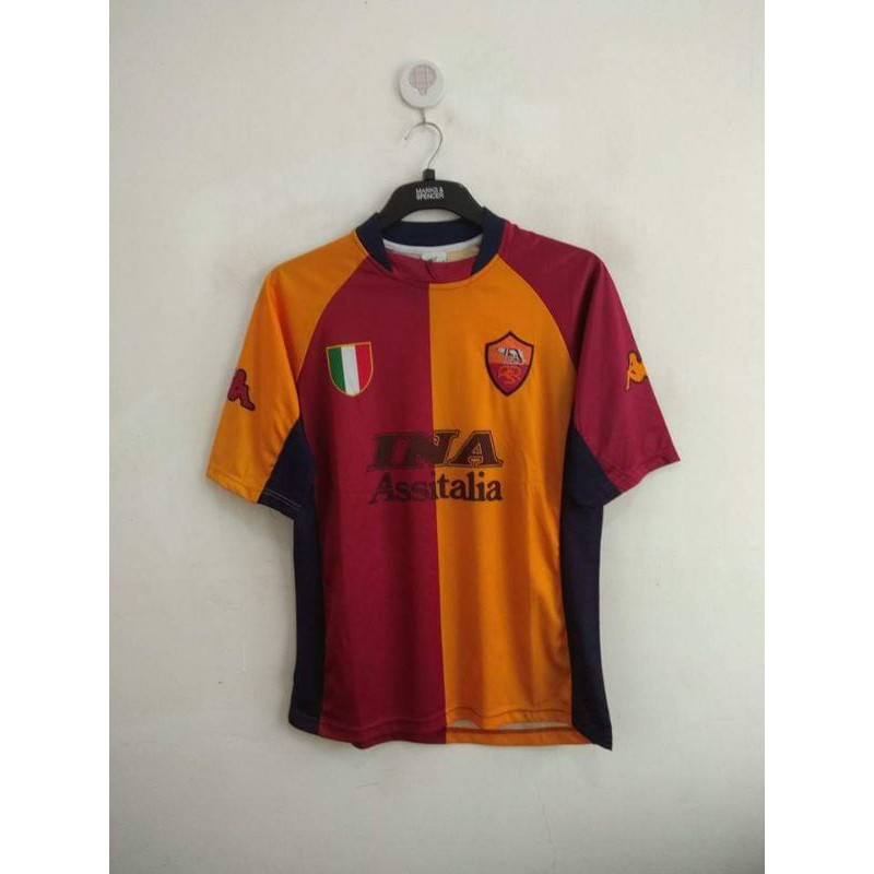 jersey retro as roma UCL 2001 2002