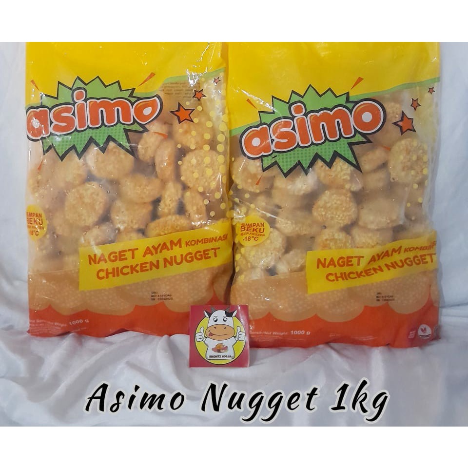 

ASIMO CHICKEN NUGGET 1KG - FROZEN FOOD - BRONTZ JOGJA