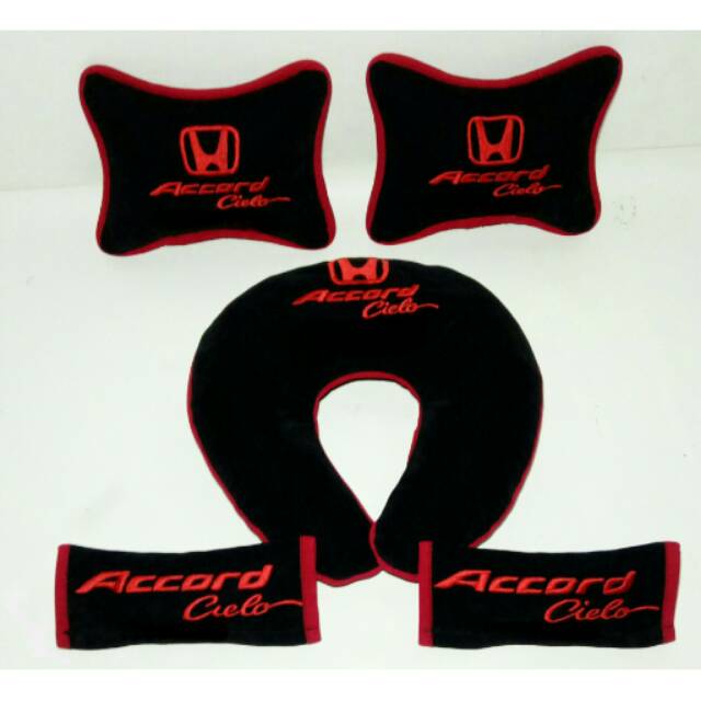 Bantal mobil Accord Cielo headrest mobil interior mobil sandaran jok mobil