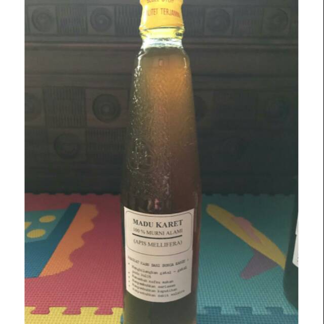 

Madu Alami Bunga Karet (Botol Besar)