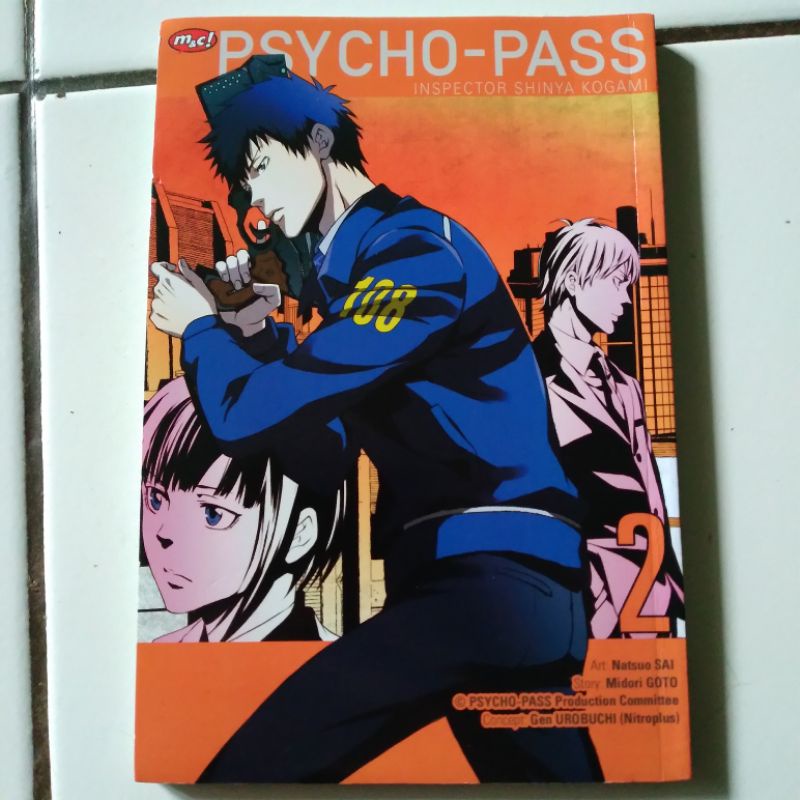 Komik Psycho Pass Inspector Shinya Kogami Vol 2