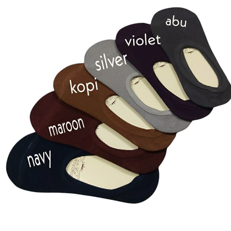 Kaos Kaki Flatshoes Wanita Hidden Socks Kaos Kaki  Telapak Wanita