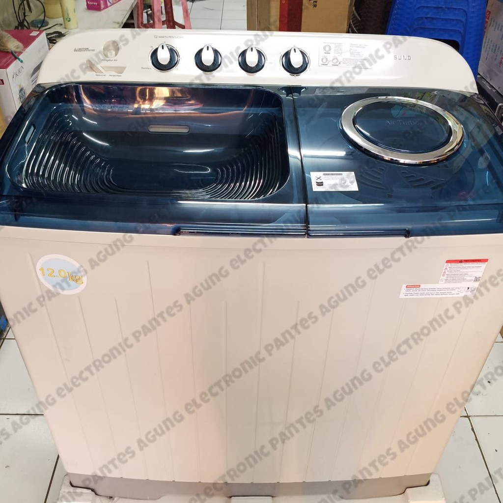 MESIN CUCI SAMSUNG 2 TABUNG 12 KG WT12J4200