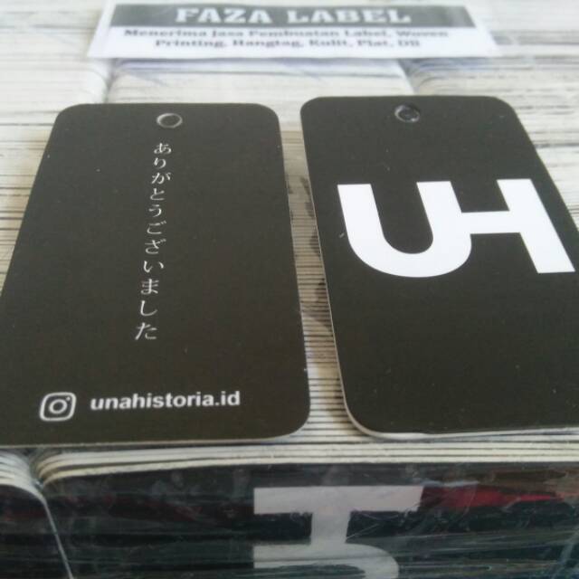 Hangtag tebal 700 gsm
