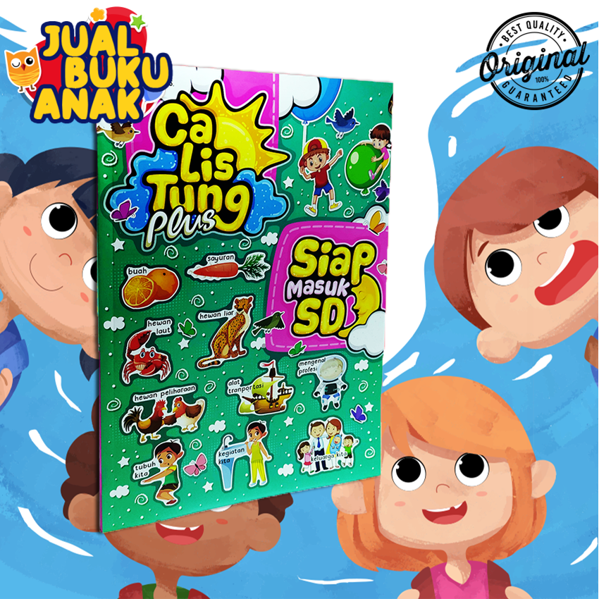 BUKU CALISTUNG ANAK TK PAUD CALISTUNG PLUS SIAP MASUK SD