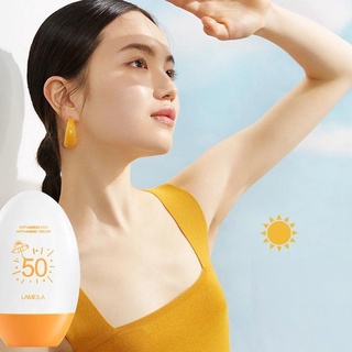 LAMEILA SUNBLOCK SUNSCREEN UV CREAM SPF50+++ ANTI AGING HYDRATING PROTECTING CREAM KODE 3053