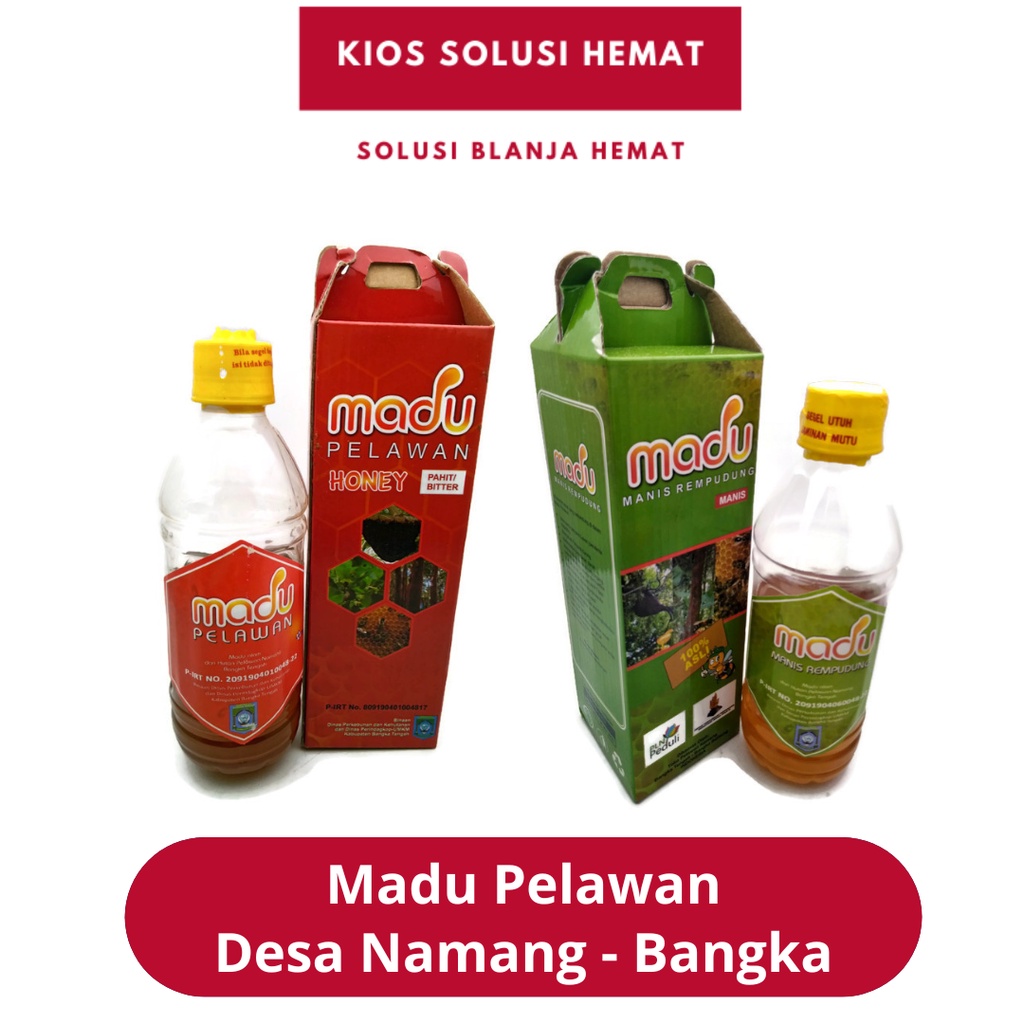 

Madu Hutan Pahit dan Manis Pelawan Desa Namang Bangka ASLI Garansi