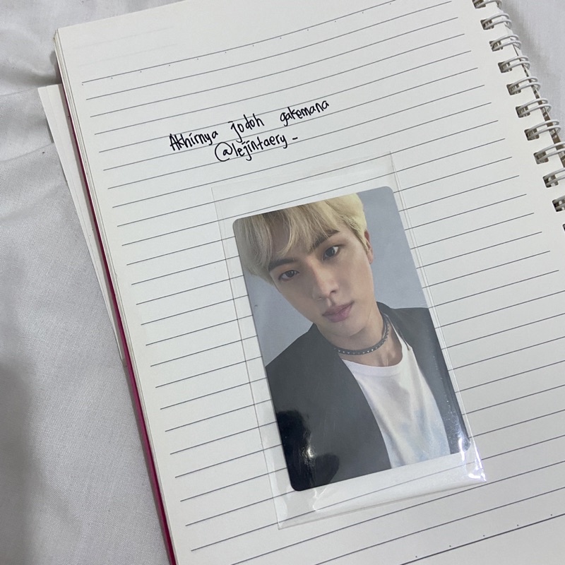 [BOOKED] Photocard Jin Fake Love Japan