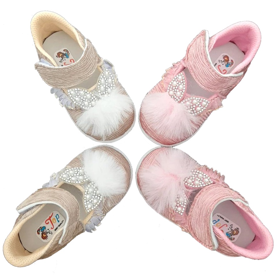 SNP02 Sepatu Pesta Anak Perempuan Bunyi Cit Cit Umur 1 2 3 tahun - Babyfit