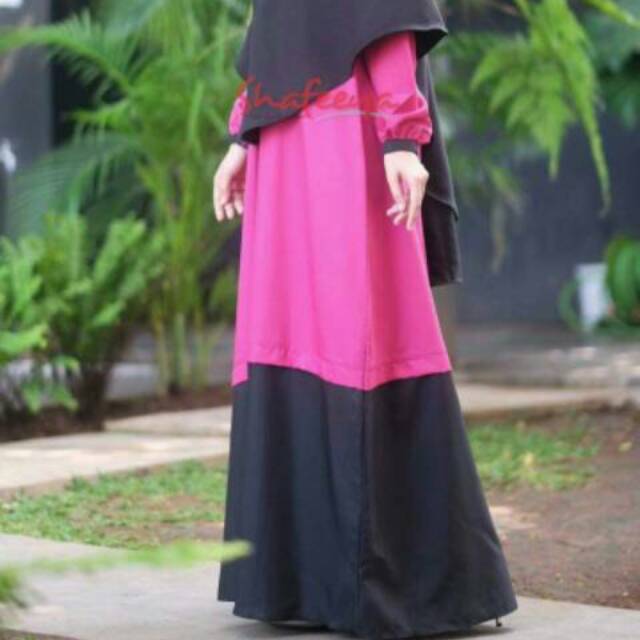 Isyana Shafeeya gamis