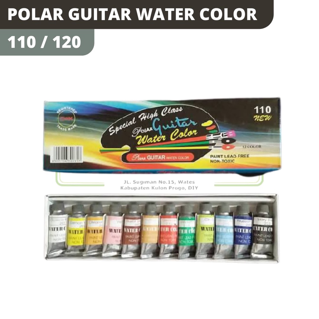 

POLAR GUITAR WATER COLOR 110/120