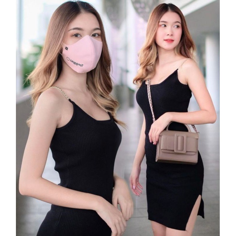 DRESS SLIT RANTAI RAJUT/DRESS RAJUT WANITA/DRESS TERBARU/DRESS WANITA