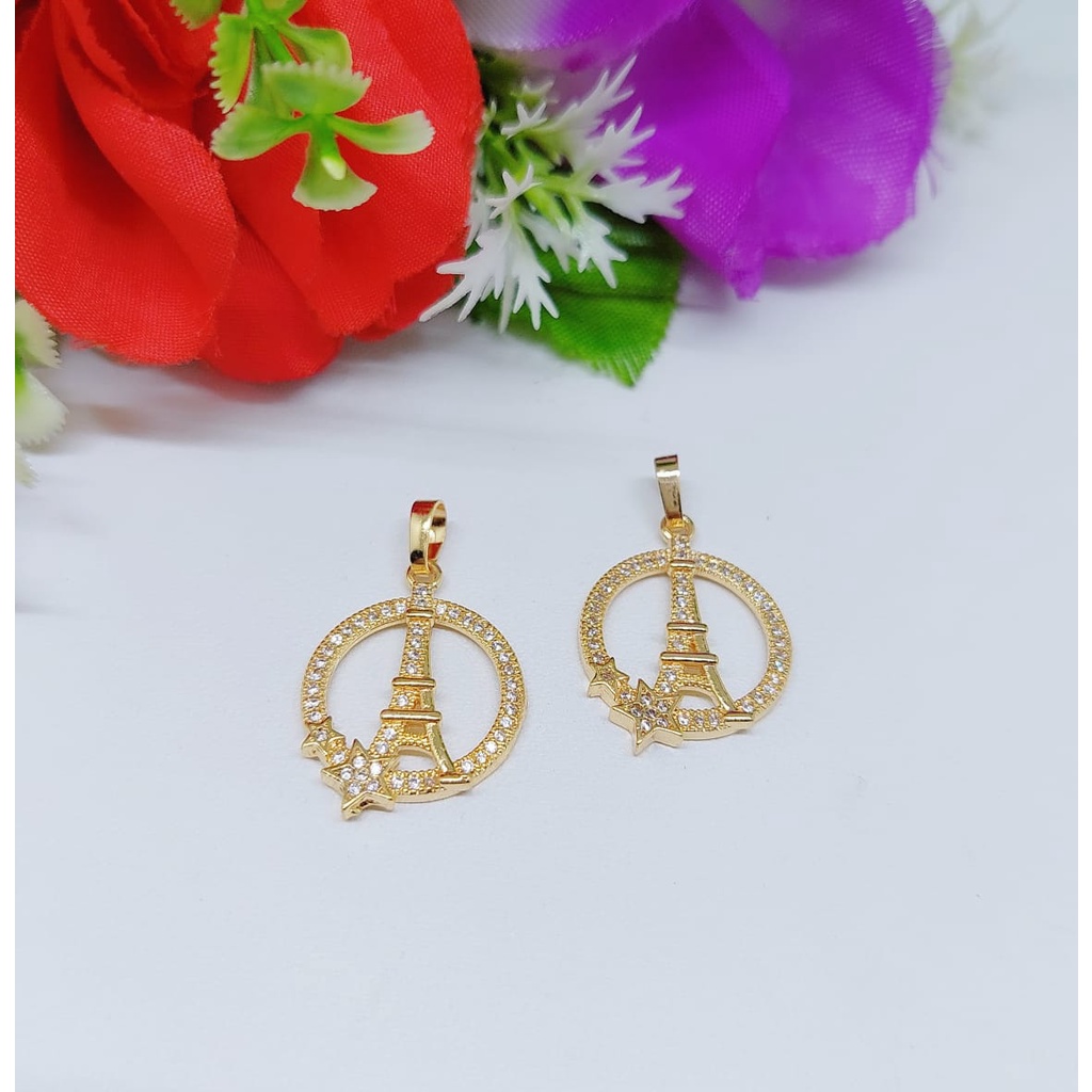 Set Kalung dan Anting xuping permata lapis emas fashion jewellery A15,16