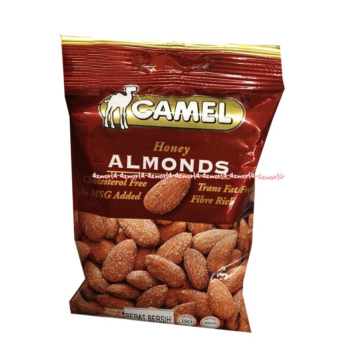 Camel Honey Almond 40gr Cashew Almond Snack Cemilan Kacang Almon di Panggang Dengan Madu