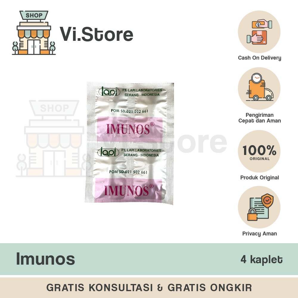 Imunos dan Imunos Plus 1 Strip