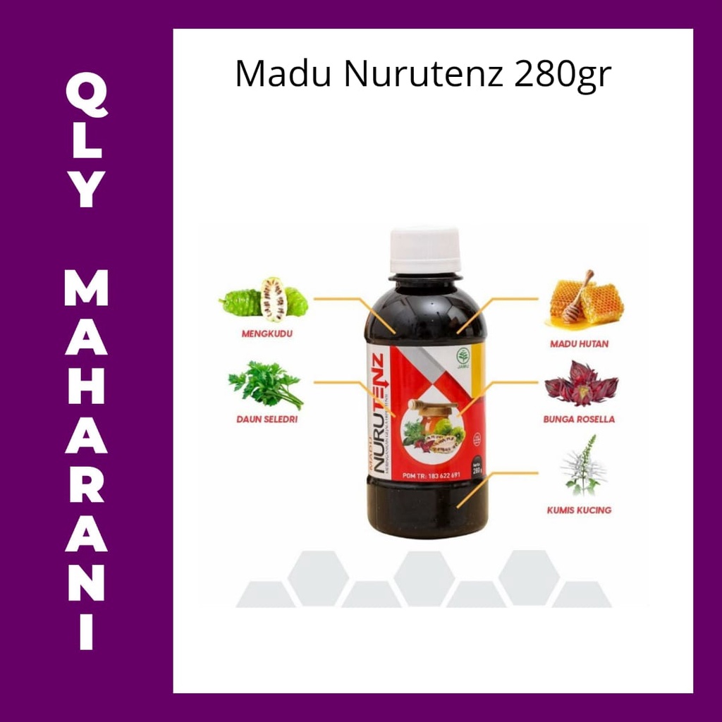 

Madu Nurutenz meringankan Hipertensi 280gr