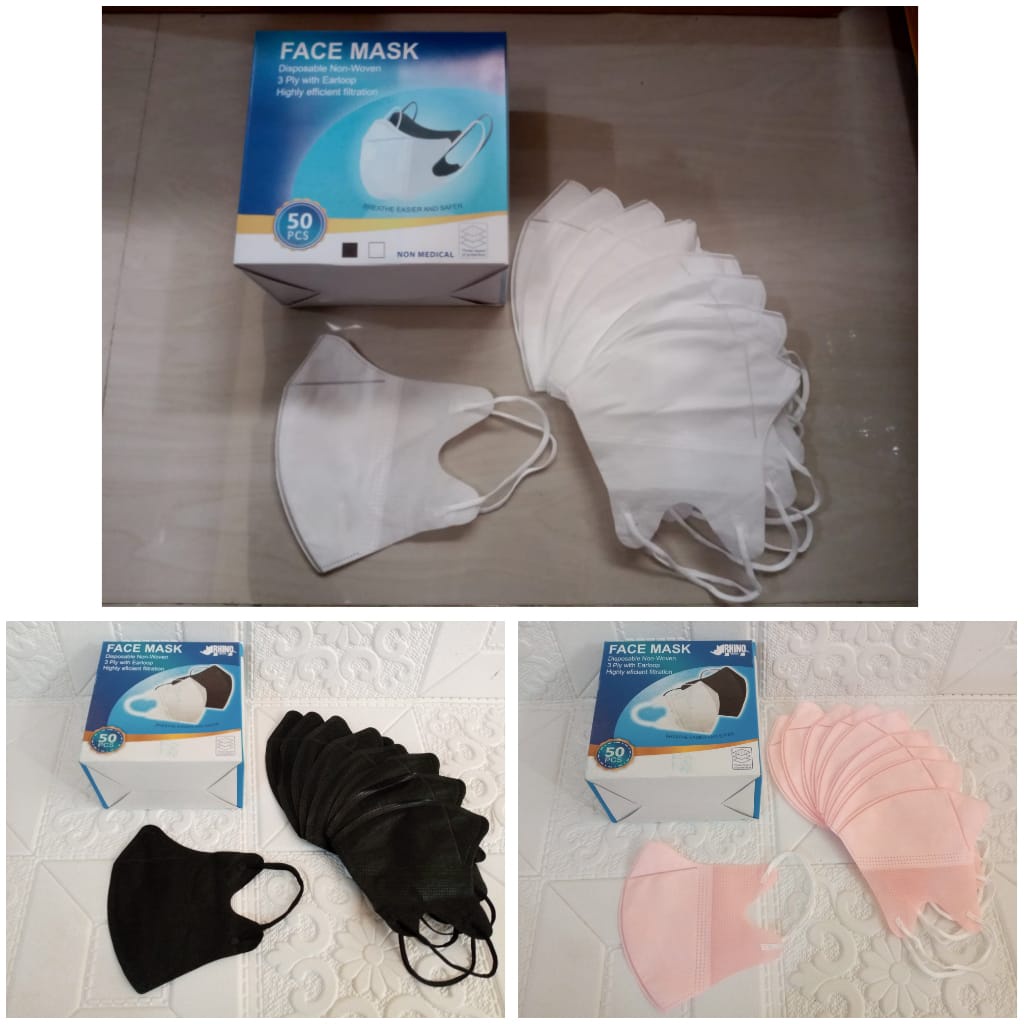 Masker duckbill / Masker 50pcs / Masker duckbill 3ply