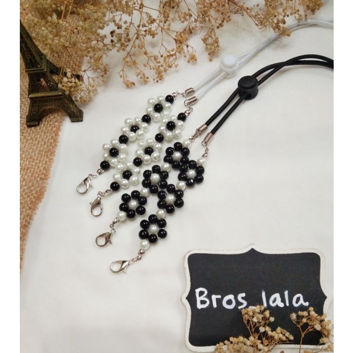 Lala strap masker 2in1 daisy | strap masker daisy | strap masker 2in1