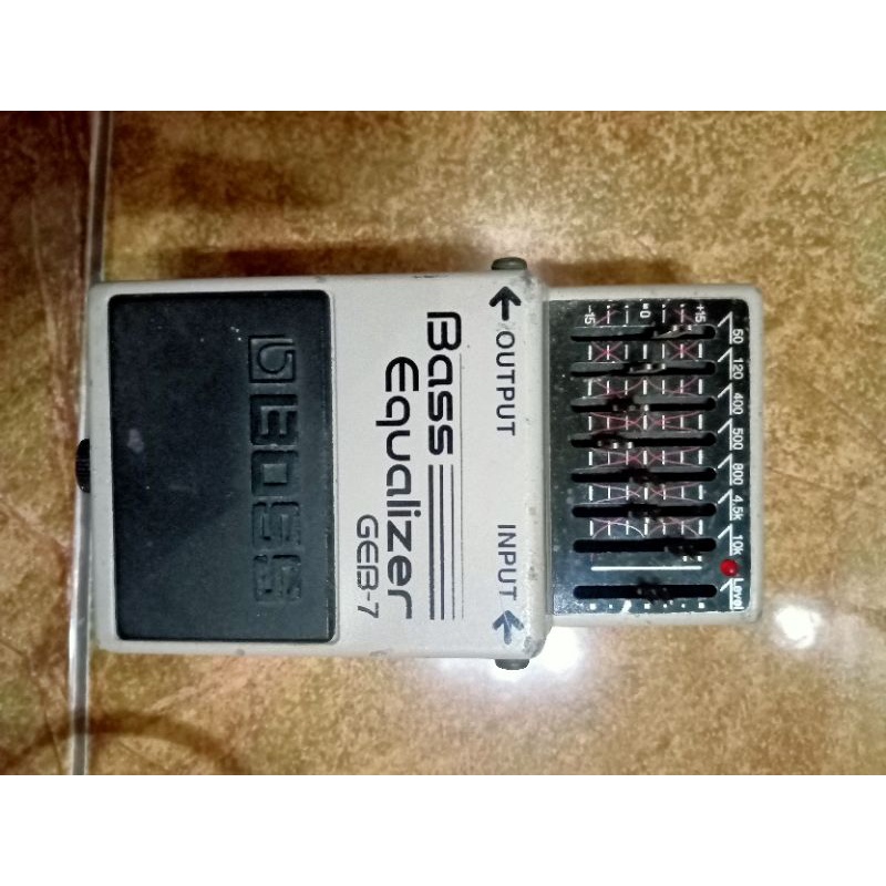 boss geb 7 efek equaliser bass