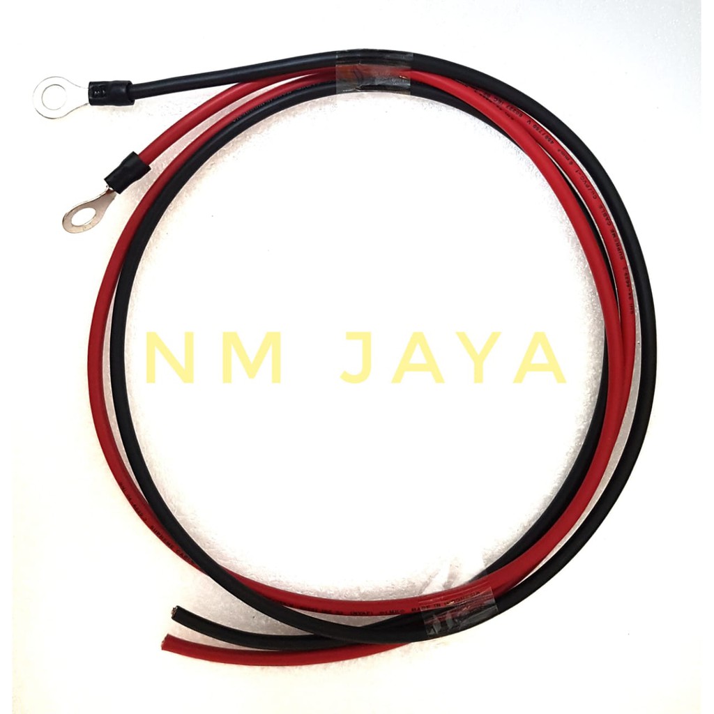 Kabel Aki Kabel Battery 6mm² + Skun panjang 1 Meter