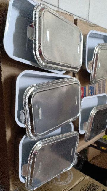 Aluminium Foil Tray / Box Aluminium Foil + Tutup