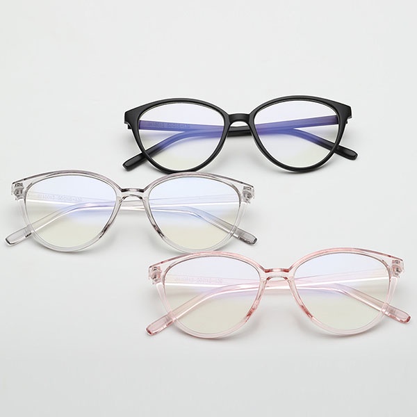 Kacamata Anti Radiasi Cat Eye / Kacamata Wanita Import Korean Style / Fashion Cat Eye Eyeglasses / TV-4