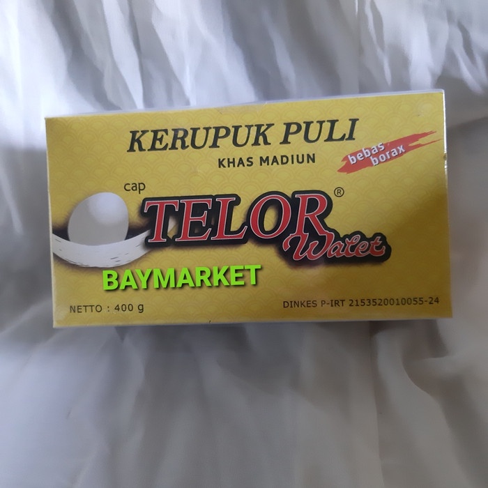 

NEW Kerupuk Puli / Lempeng Khas Madiun Cap Walet