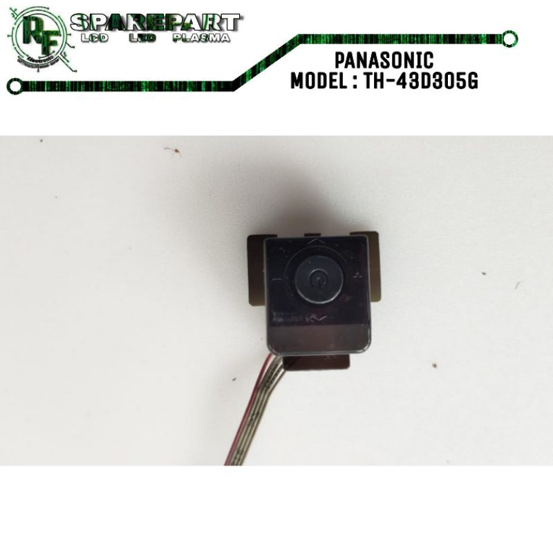 IR SENSOR TOMBOL TV LED PANASONIC TH-43D305G TH 43D305 G