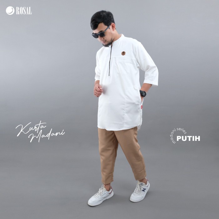 Kurta Madani ROSAL Baju Koko Kemko Pria Dewasa