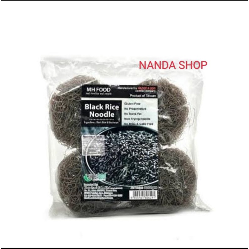 

MH Food black rice noodle 200gr