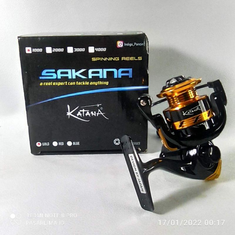 KATANA SAKANA 1000 Reel Pancing spinning 10bb