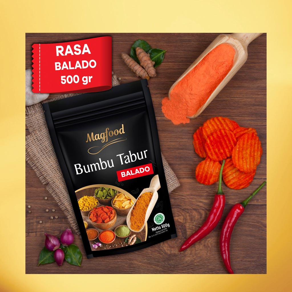 Magfood Bumbu  Tabur Balado  Spesial 500gram Shopee Indonesia