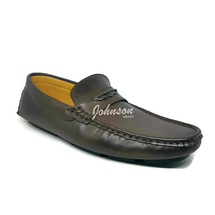 Sepatu Loafers Mocasin Kulit Pria KYNZARA MEN - ST 19 - 19 COFFEE 100% ORIGINAL