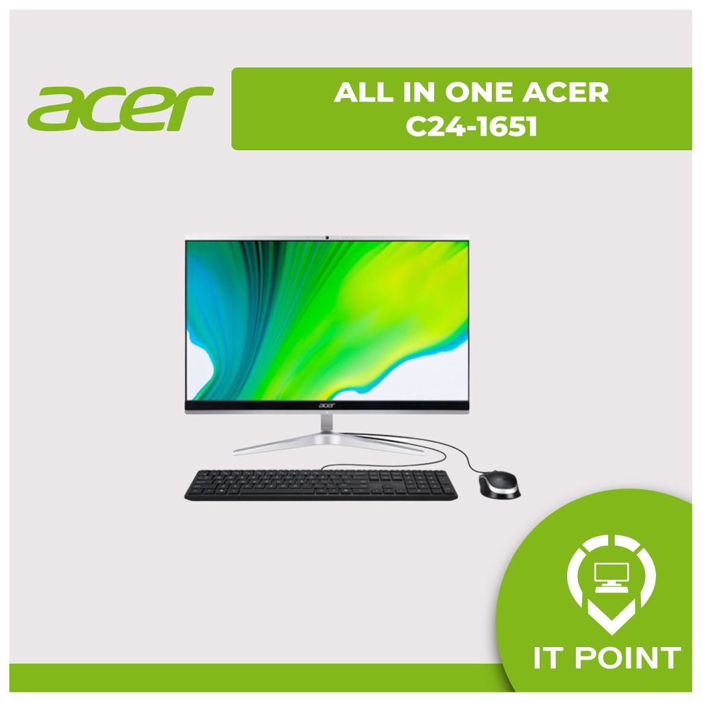 ACER C24-1651 i5-1135G7 8GB 512SSD INTELIRIS 23,8" TOUCH WINDOWS 11