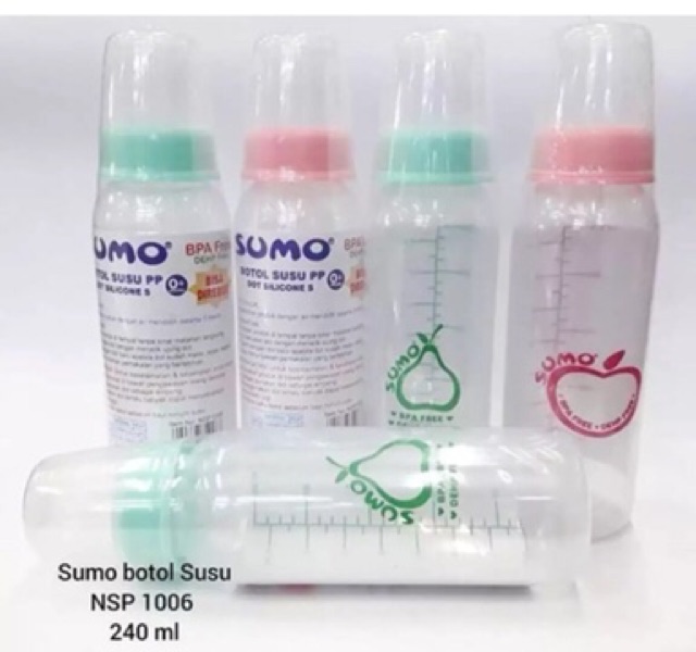 SUMO Ninio Botol Susu Bayi BPA Free MURAH 50ml 120ml 240ml