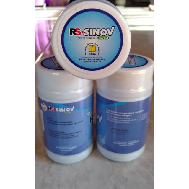 RS Sinov Obat Nyeri Sendi Herbal Alami Asli Original NASA Terlaris RS-SINOV OBAT HERBAL NYERI SENDI 