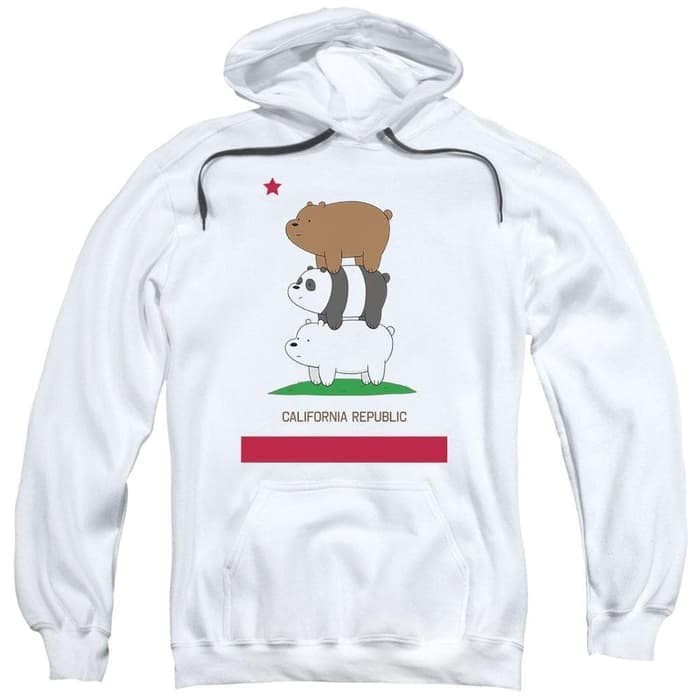 Jaket Jumper / Hoodie /  Sweater We Bare Bears Bear California Republic