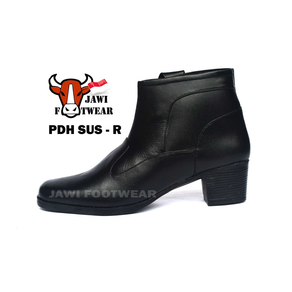 RPM  SEPATU PDH SUS R | BOOT | SEPATU KERJA WANITA | KULIT ASLI