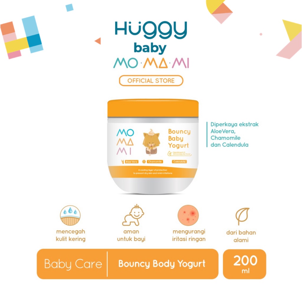 Momami Bouncy Baby Yogurt | Lotion Moisturizer Bayi Anak