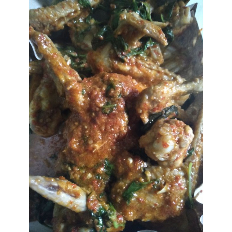 

sayap ayam rica rica kemangi 500 gram