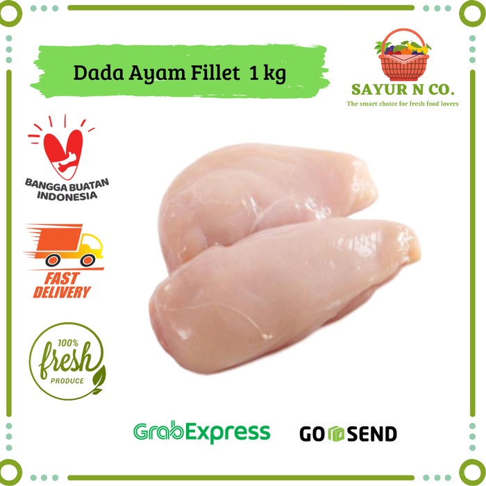 

Dada Ayam Fillet / Boneless Dada Ayam Tanpa Kulit | Sayur N Co Bekasi
